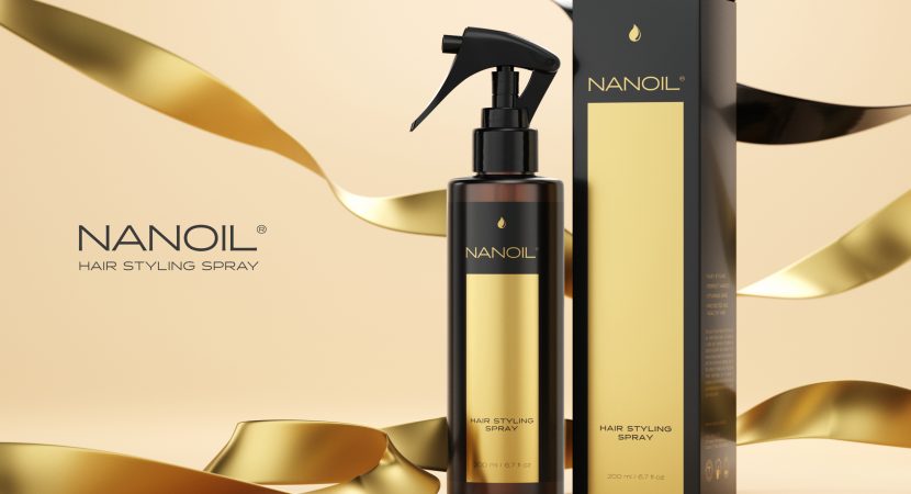 hair styling spray nanoil