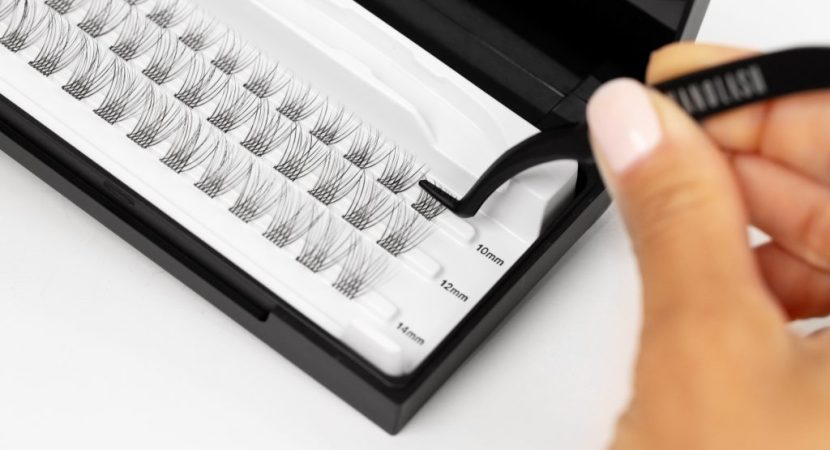 nanolash Umelé klastrové mihalnice Pre-Glued